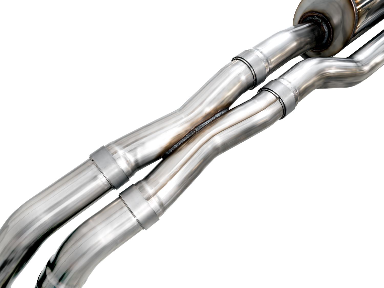 AWE 0FG Catback Exhaust Standard & High Output - Chrome Silver Tips (2025+ RAM 1500 3.0TT) - 3015-38246
