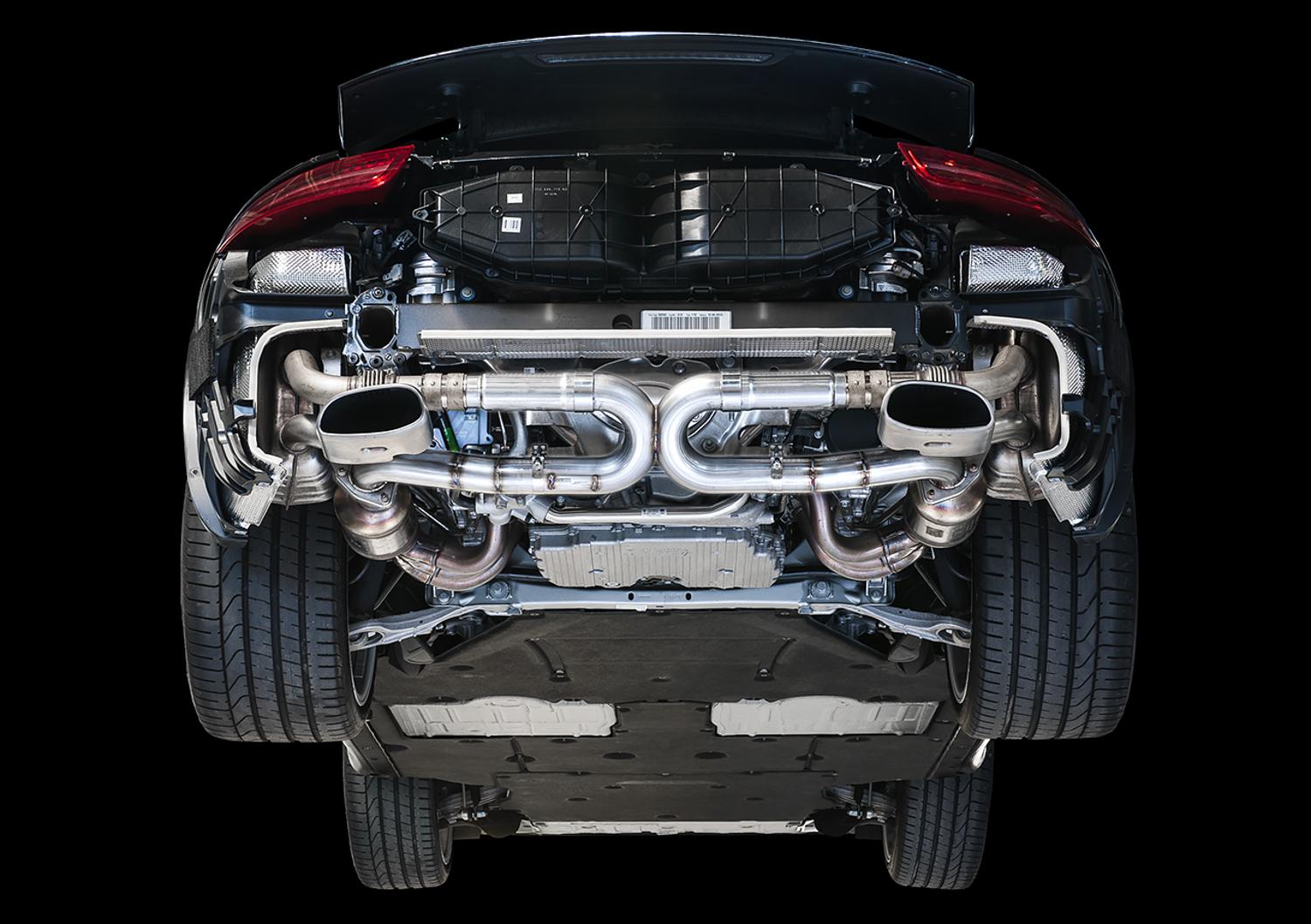 AWE Tuning 991 Carrera Performance Exhaust - Use Stock Tips - 3015-11020