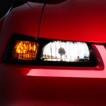 Raxiom 99-04 Ford Mustang Axial Series OE Style Headlights- Black Housing (Smoked Lens) - 49110