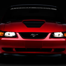 Raxiom 99-04 Ford Mustang Axial Series OE Style Headlights- Black Housing (Smoked Lens) - 49110