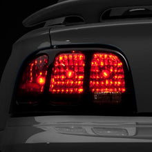 Raxiom 96-98 Ford Mustang Tail Lights- Black Housing (Smoked Lens) - 49124