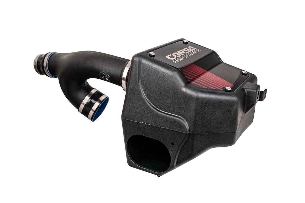Corsa Performance DryTech 3D Closed Box Cold Air Intake - Dry Filter (2021-2025 Ford F-150 Ecoboost 3.5L) - 49135D