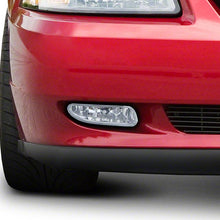 Raxiom Axial Series Fog Lights; Chrome (1999-2004 Mustang GT, Mustang GT Bullitt, Mustang Base, Mustang Mach 1) - 49138