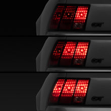 Raxiom 96-04 Ford Mustang Excluding 99-01 Cobra Sequential Tail Light Kit (Plug-and-Play Harness) - 49143