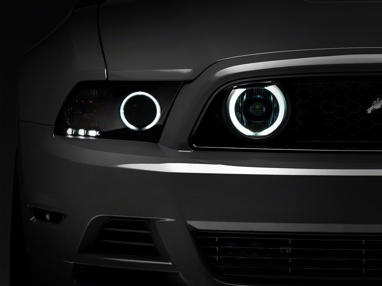 Raxiom Ccfl Halo Fog Lights; Chrome (2013-2014 Mustang GT) - 49176