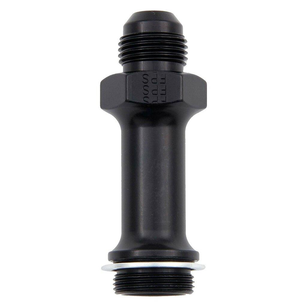Fragola #8  X 7/8-20 Carb Adapter Long  3"  Black - 491976-BL