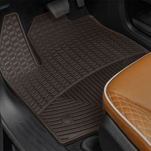 WeatherTech 21-26 Chrysler Pacifica/21-25 Pacifica Hybrid Front All Weather Floor Mats - Cocoa