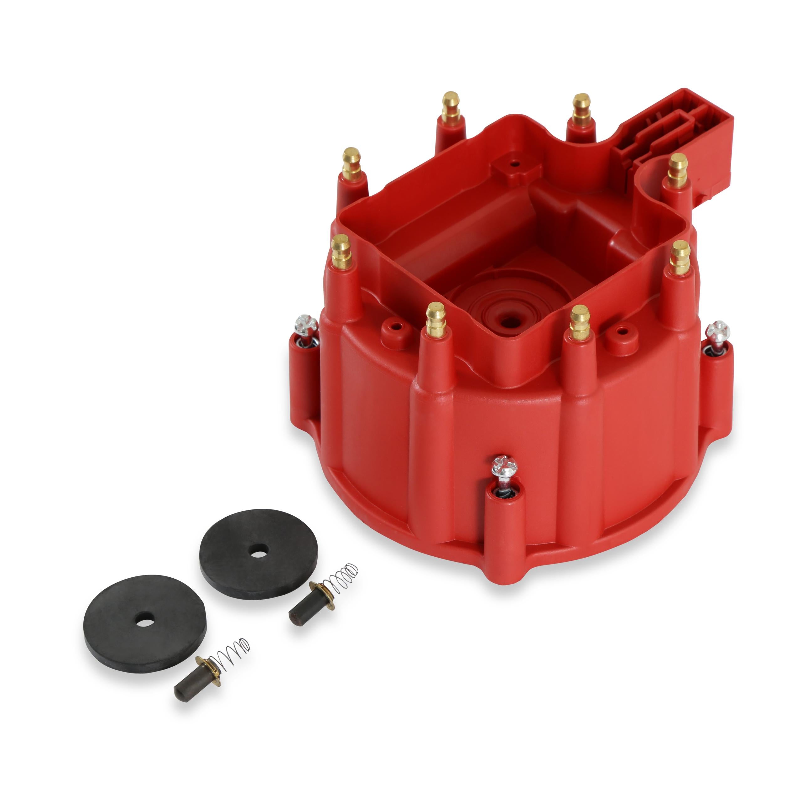 Msd 8411 Distributor Cap, Gm Hei, Red