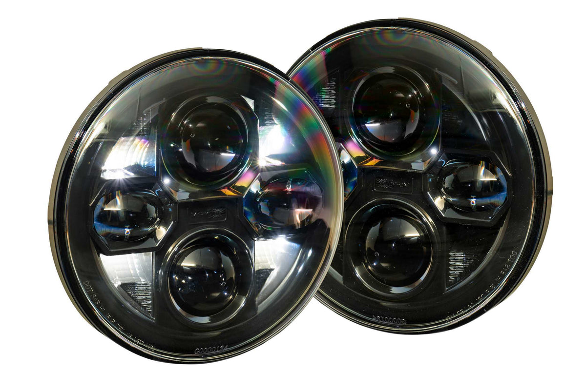 Morimoto Sealed7 2.0 Headlights (Jeep JK) (Set) - LF516