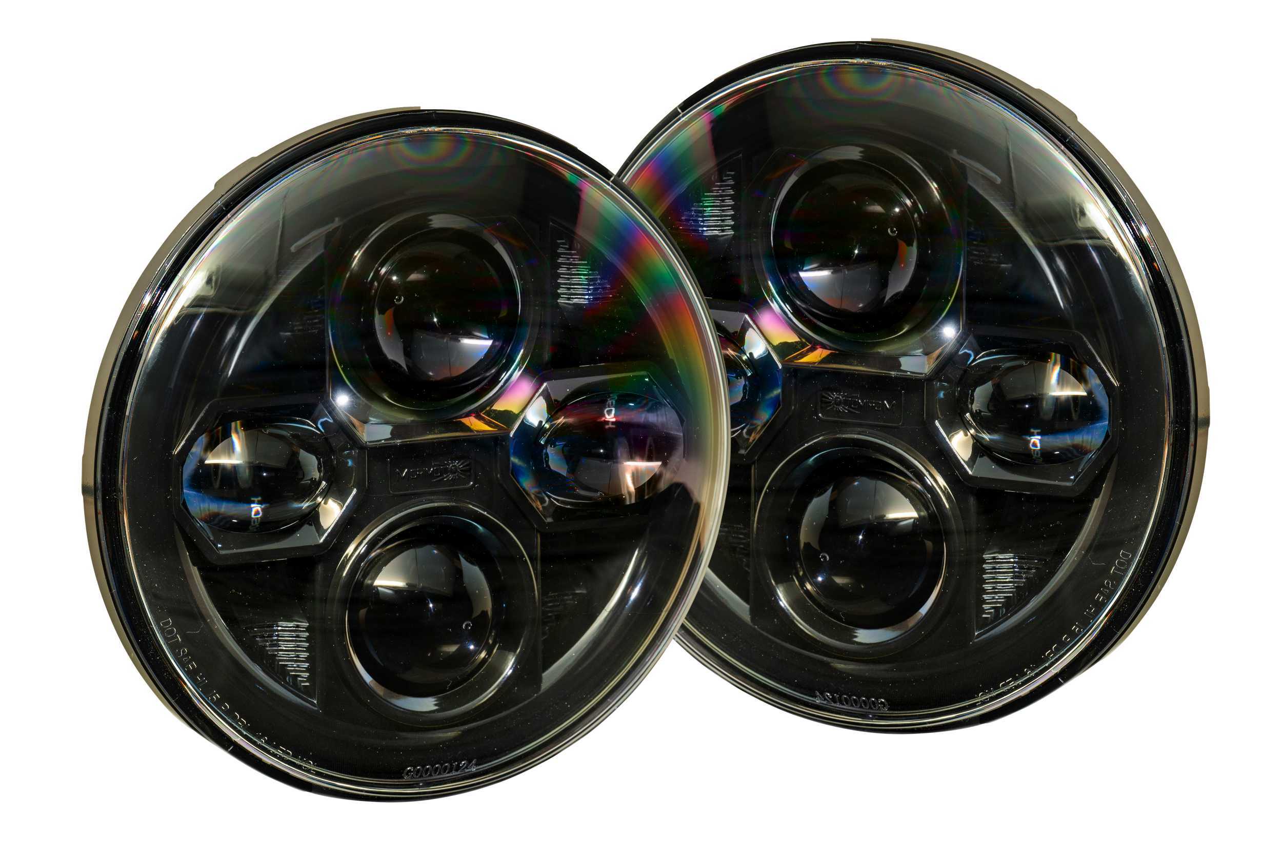 Morimoto Sealed7 2.0 Headlights (Jeep JK) (Set) - LF516
