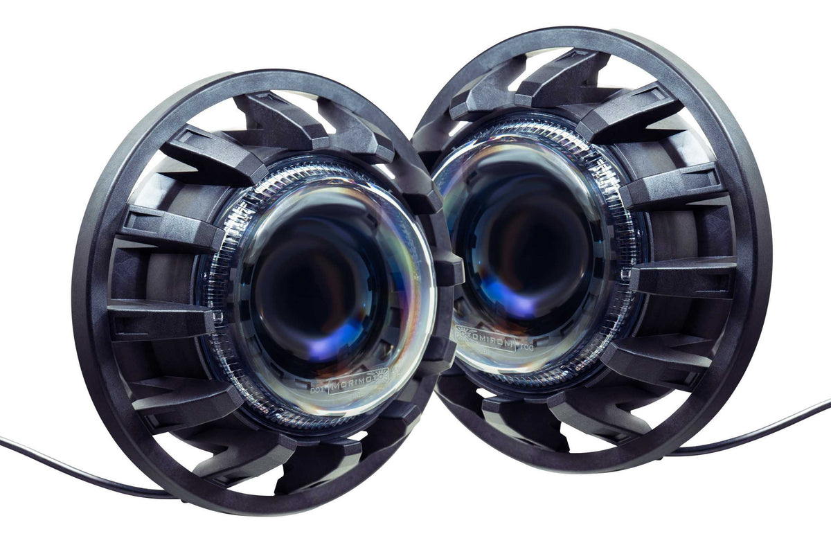 Morimoto Super7 2.0 Headlights (Jeep JK Spec / Set) - LF515