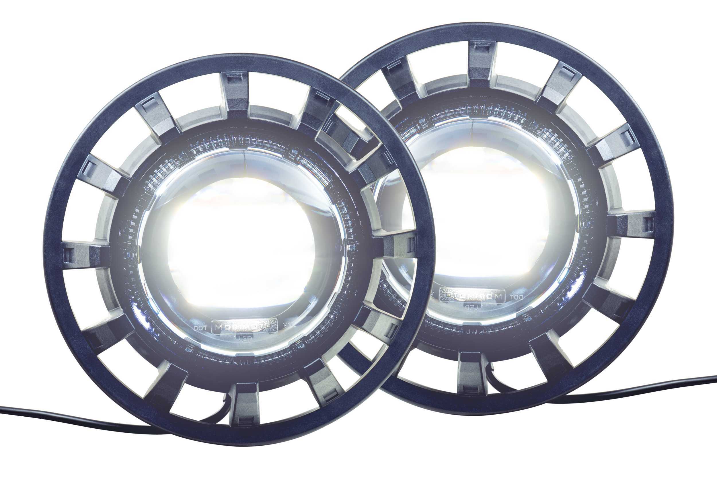 Morimoto Super7 2.0 Headlights (Jeep JK Spec / Set) - LF515