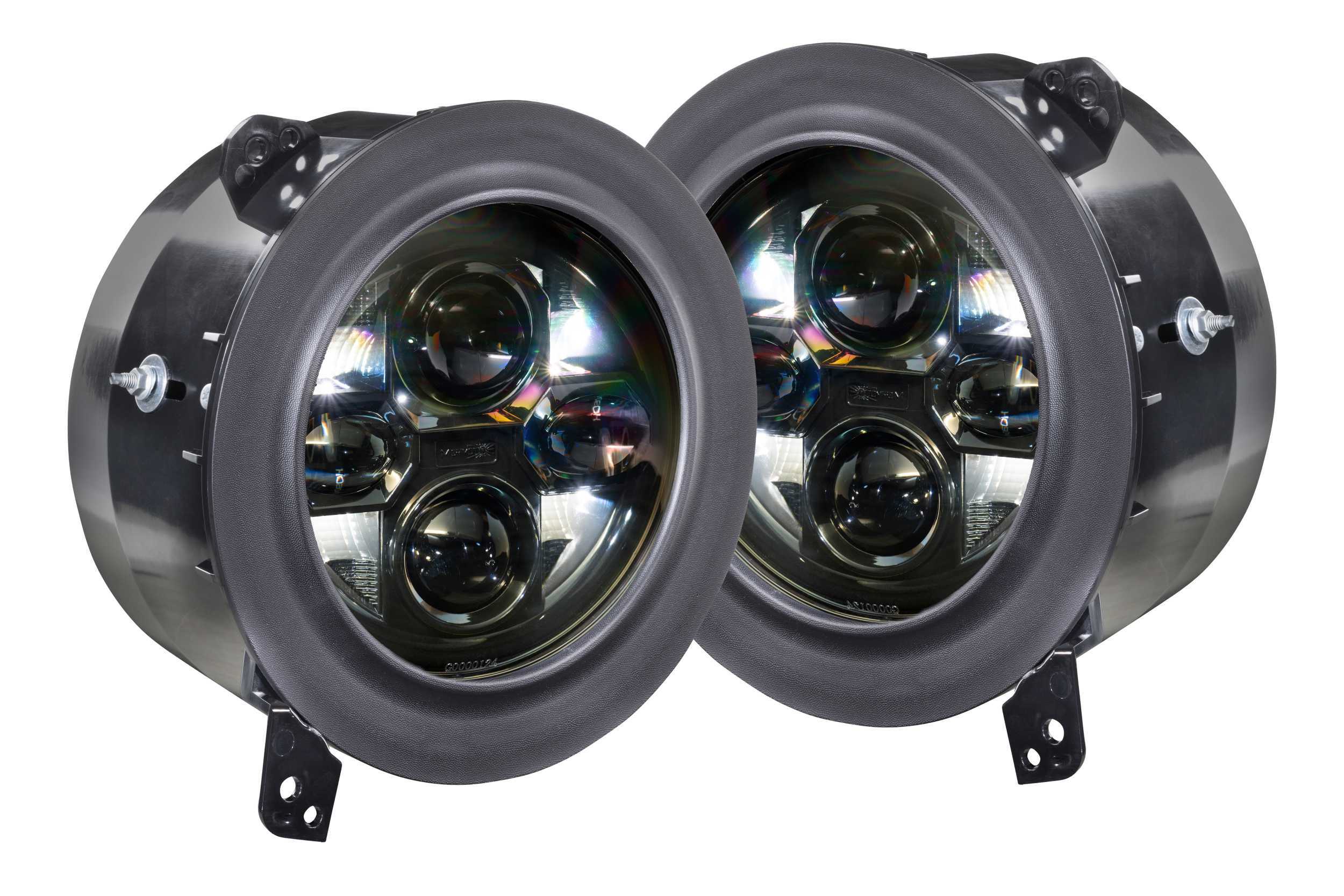 Morimoto Sealed7 2.0 Headlights (Jeep JL/Gladiator) (Set) - LF518