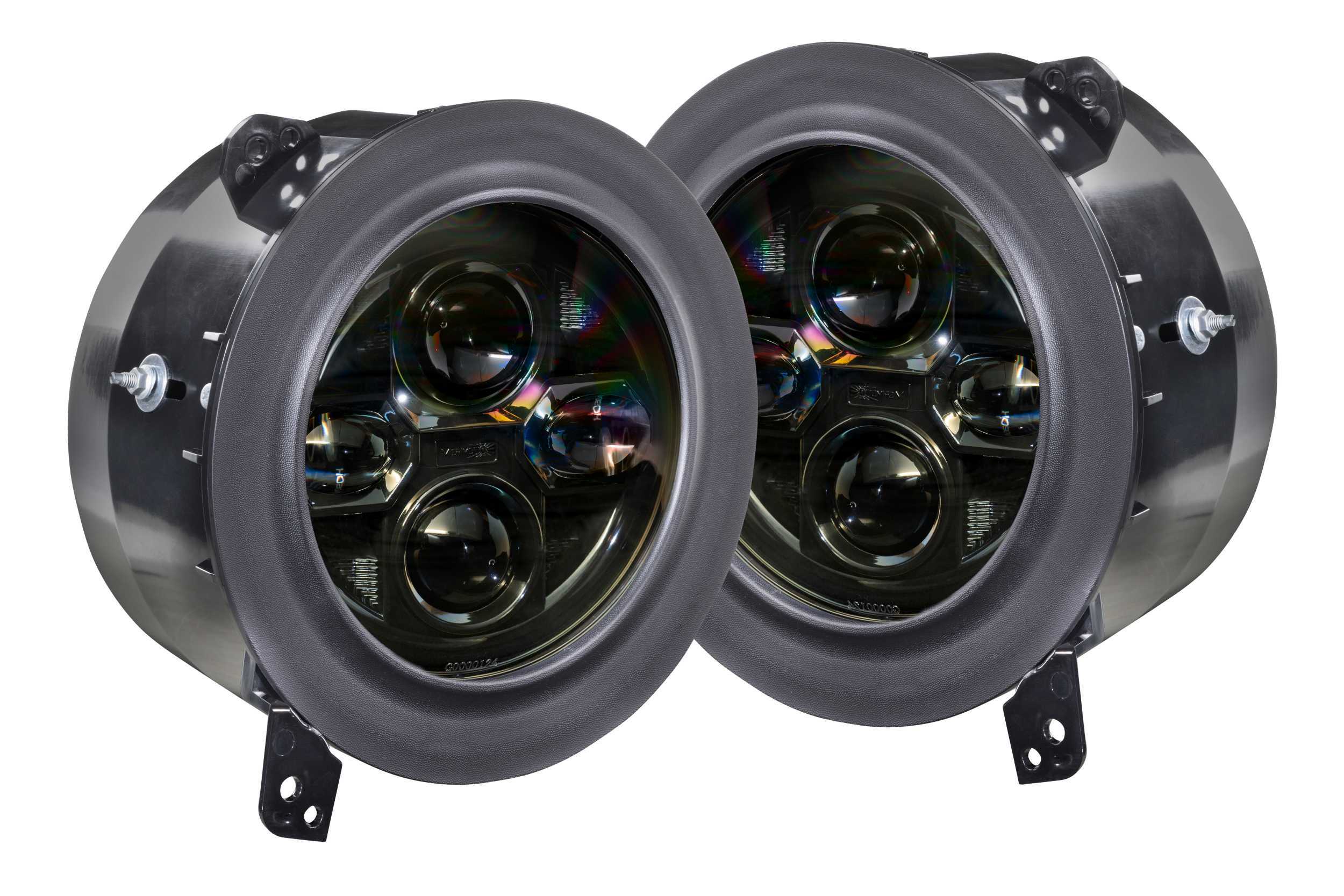 Morimoto Sealed7 2.0 Headlights (Jeep JL/Gladiator) (Set) - LF518