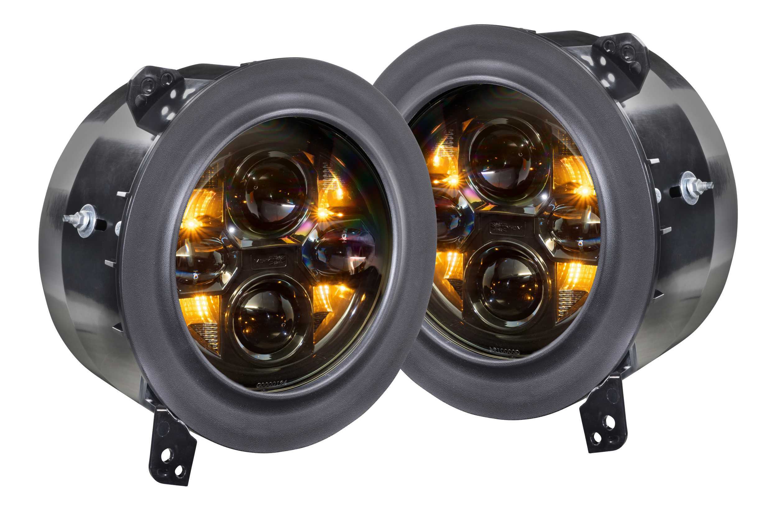 Morimoto Sealed7 2.0 Headlights (Jeep JL/Gladiator) (Set) - LF518