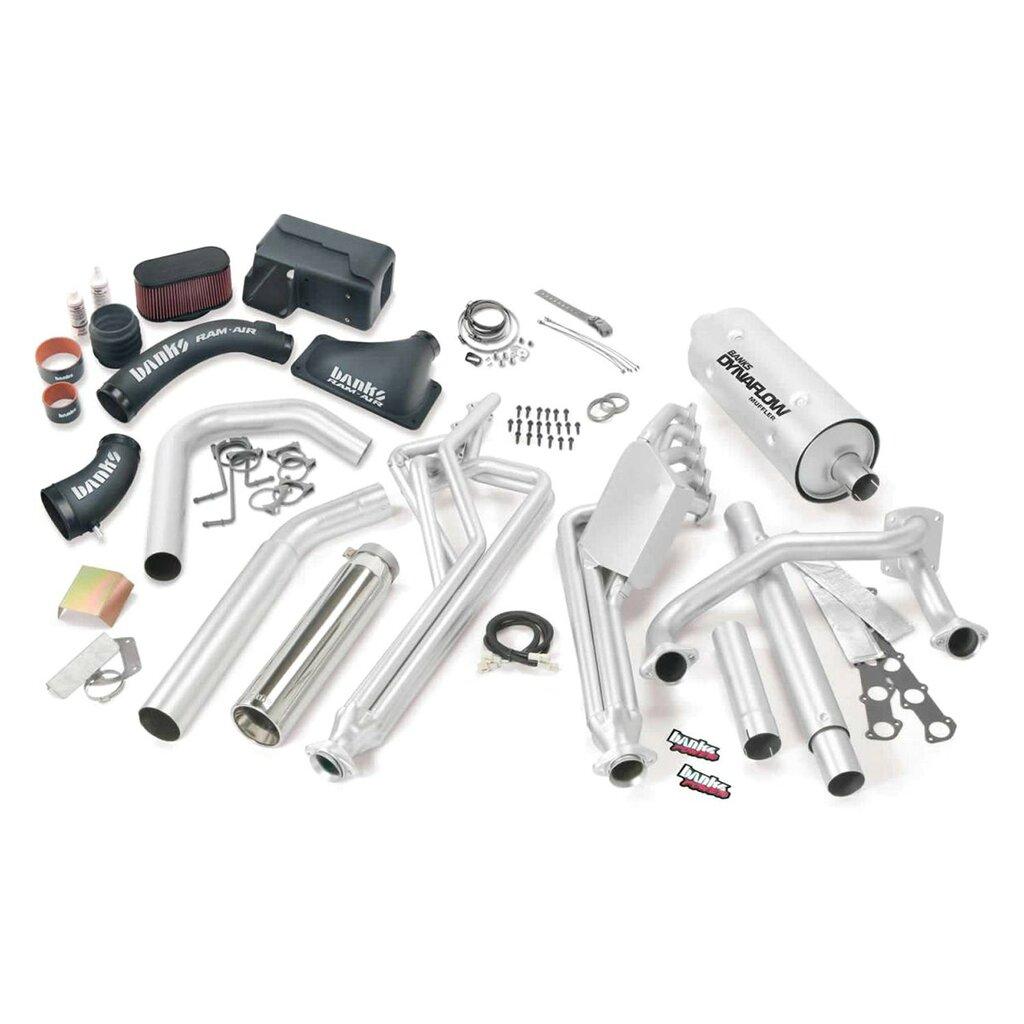 Banks Power 49377 Powerpack Bundle, Complete Power System  For Use With 2006-2010 Ford 6.8 Class-A Motorhome, Left Exit - 49377