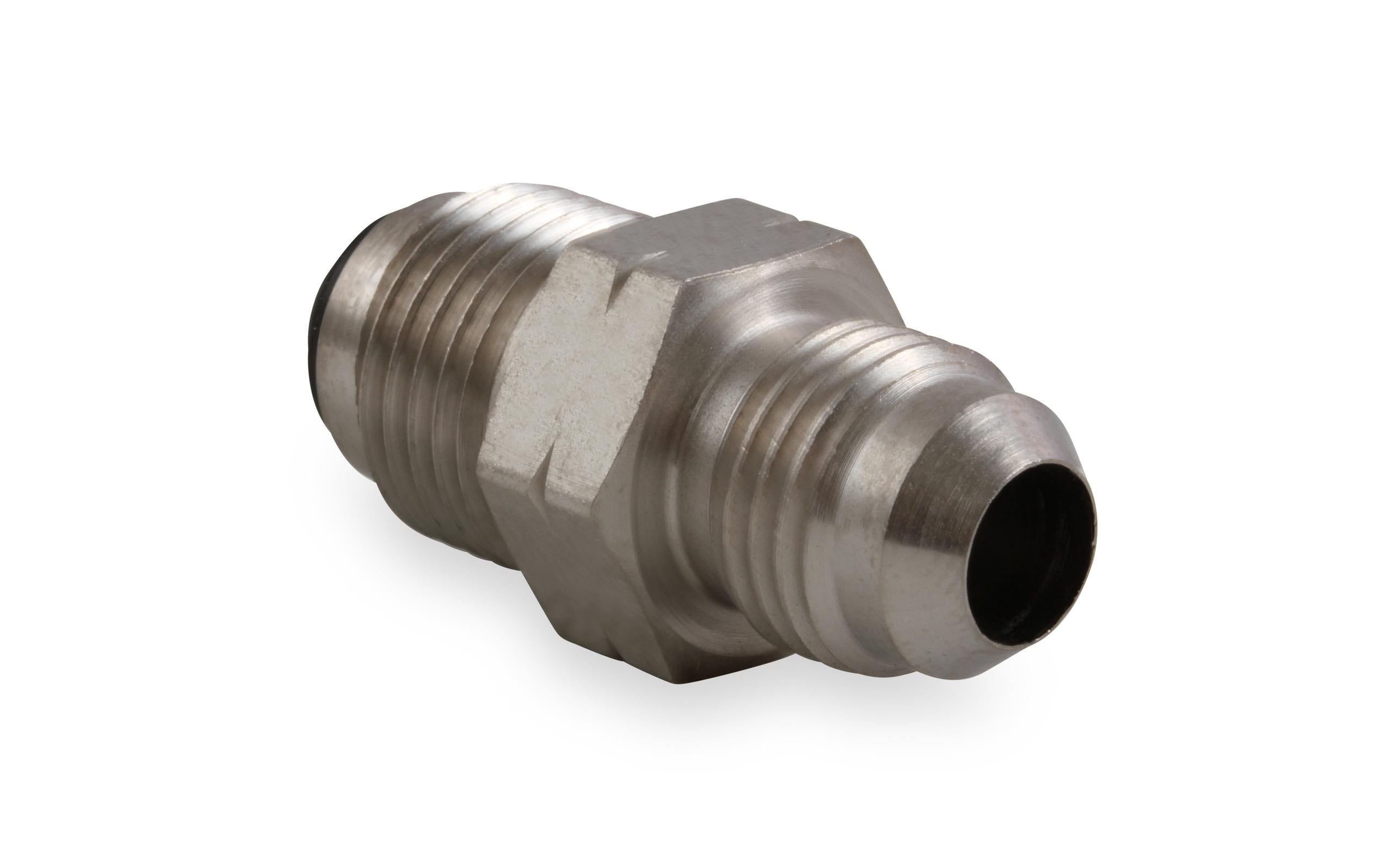 Earls Steel An To Metric Bump O-Ring Adapter - Size: -6An Male To 16mm X 1.50 Bump O-Ring Male - Nickel Plated - Bagged Packaging - Typical Application Power Steering/Fuel Injection O-Ring - - 961955ERL