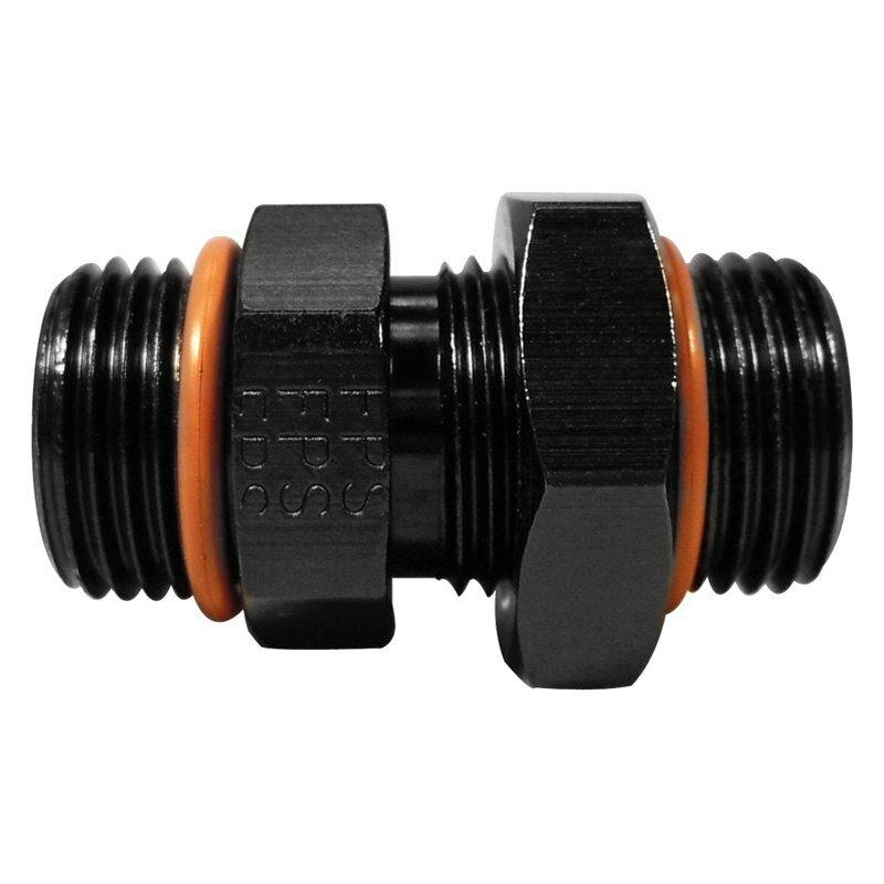 Fragola #8 O-Ring X 3/4-16 (8) O-Ring Adapter, Black - 494108-BL