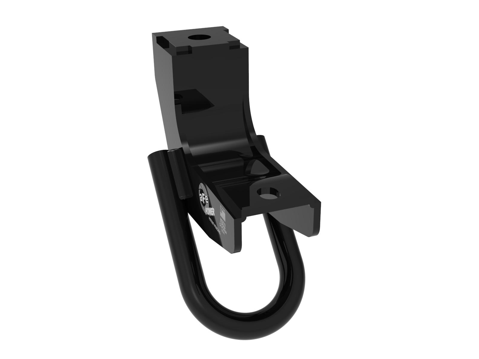 AFE aFe POWER Front Tow Hook Black Toyota Tundra 22-23 V6-3.5L (tt) (450-72T001-B) - 450-72T001-B