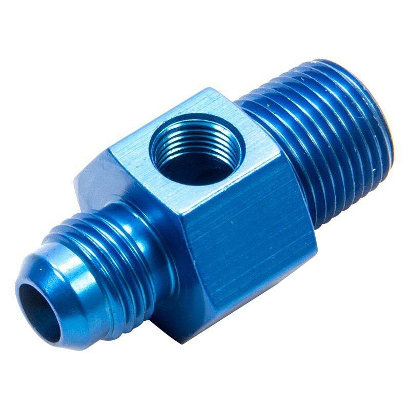 Fragola Inline Gauge Adapter, #6 X 3/8 MPT - 495002