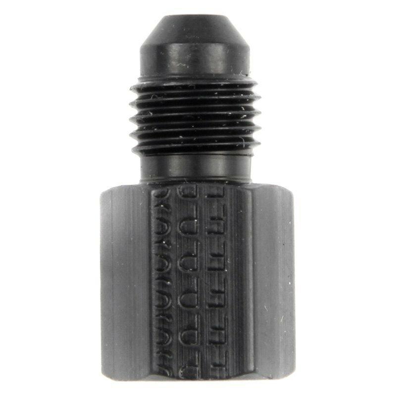 Fragola #3 X 1/8 Fpt    Gauge Adapter-Straight   Black - 495020-BL