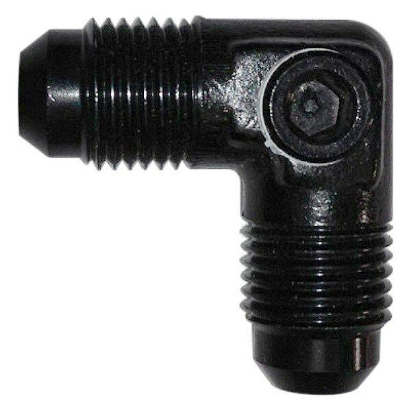 Fragola #4 X 1/8 Fpt X 90' Gauge Adapter   Black - 495023-BL