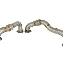 AFE Twisted Steel Header Up-Pipe (Ford Diesel Trucks 08-10 V8-6.4L (td)) - 48-33016