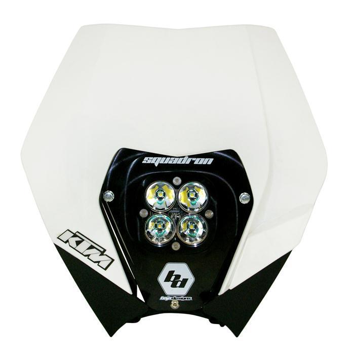 Baja Designs KTM A/C LED Light Kit 08-13 KTM W/Head Shell Squadron Pro Baja Designs - 497061AC