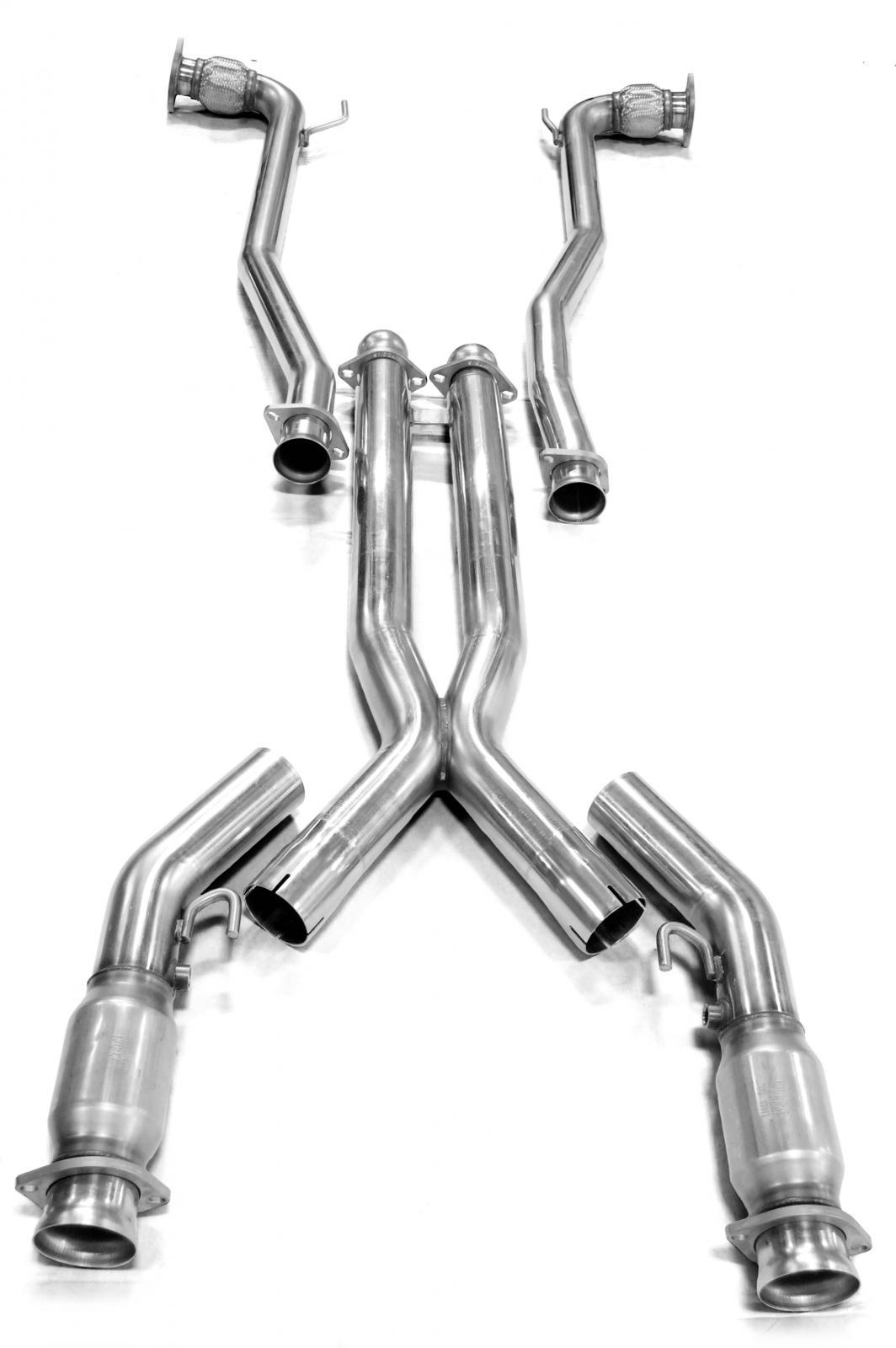 Kooks 3" SS Catted X-Pipe. 2008-2009 Pontiac G8. Connects to OEM Mufflers. - 24203200