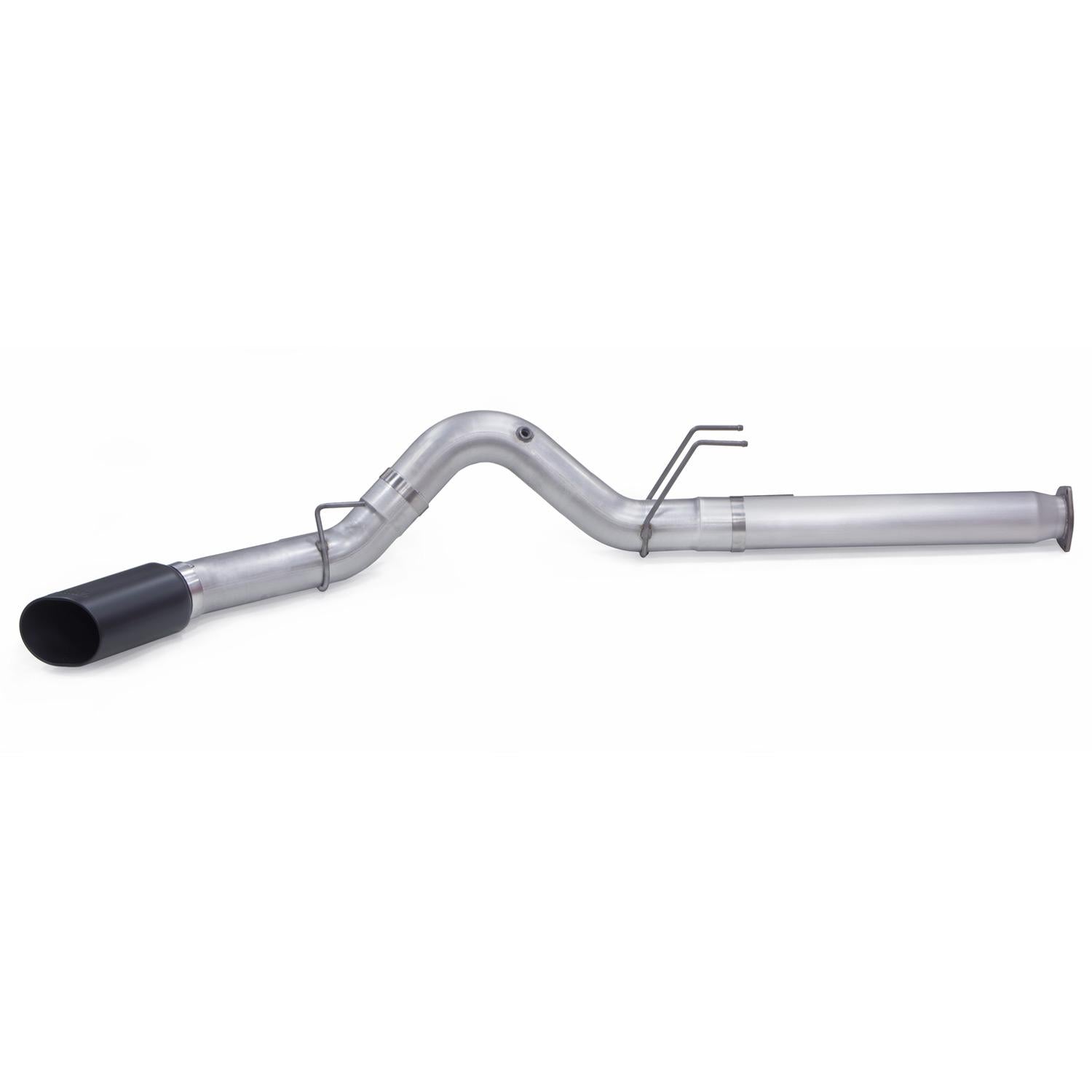 Banks Power Monster Exhaust System, 5-inch Single Exit, Black SideKick Tip for 2017-2020 Ford F250/F350/F450 6.7L Power Stroke, SCSB, CCSB, SCLB, CCLB including Dually Models - 49795-B