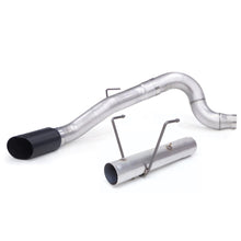 Banks Power Monster Exhaust System, 5-inch Single Exit, Black SideKick Tip for 2013-2018 Ram 2500/3500 6.7L Cummins, CCLB - 49797-B