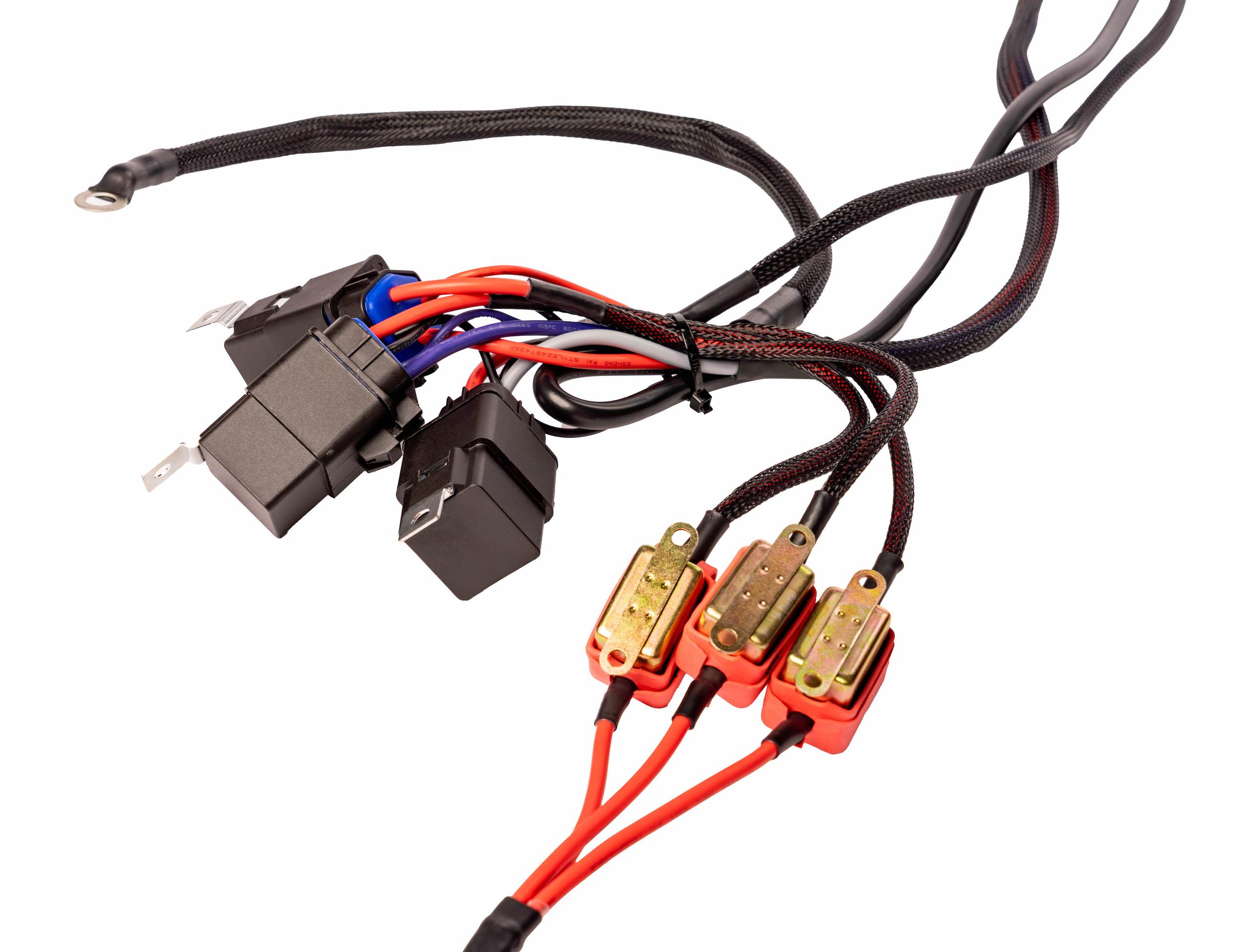 Aeromotive Wiring Kit, Fuel Pump, Triple - 16313