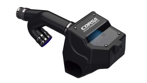 Corsa Closed Box Air Intake With MaxFlow 5 Oiled Filter 2017-2020 Ford F-150 EcoBoost, 2017-2020 Ford F-150 Raptor, 2018-2020 Ford Expedition EcoBoost, 2017-2020 Lincoln Navigator EcoBoost - 49835