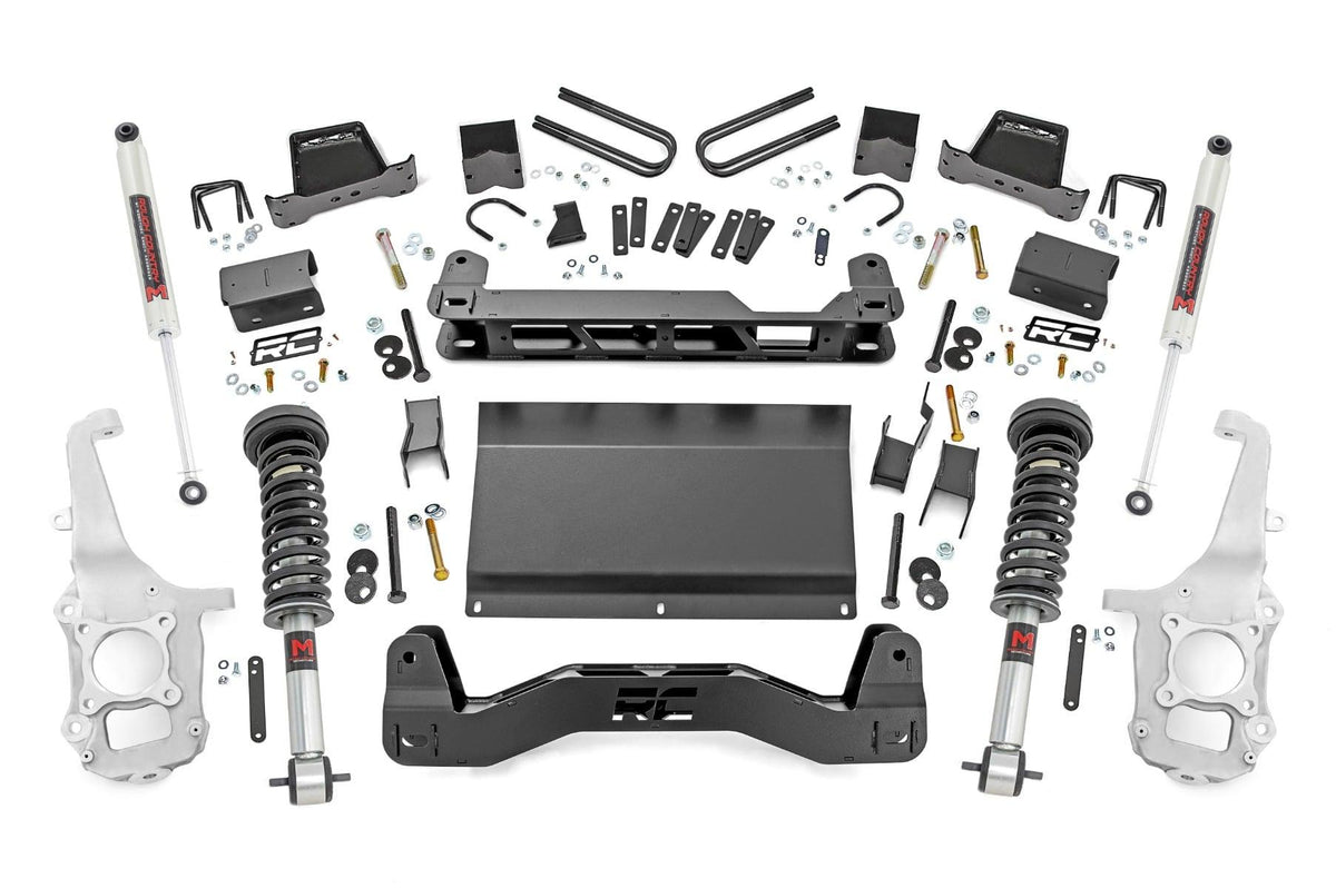 Rough Country 6 Inch Lift Kit M1 Struts/M1 Ford F-150 4WD (2021-2026) (2021-2026 F-150) - 49940