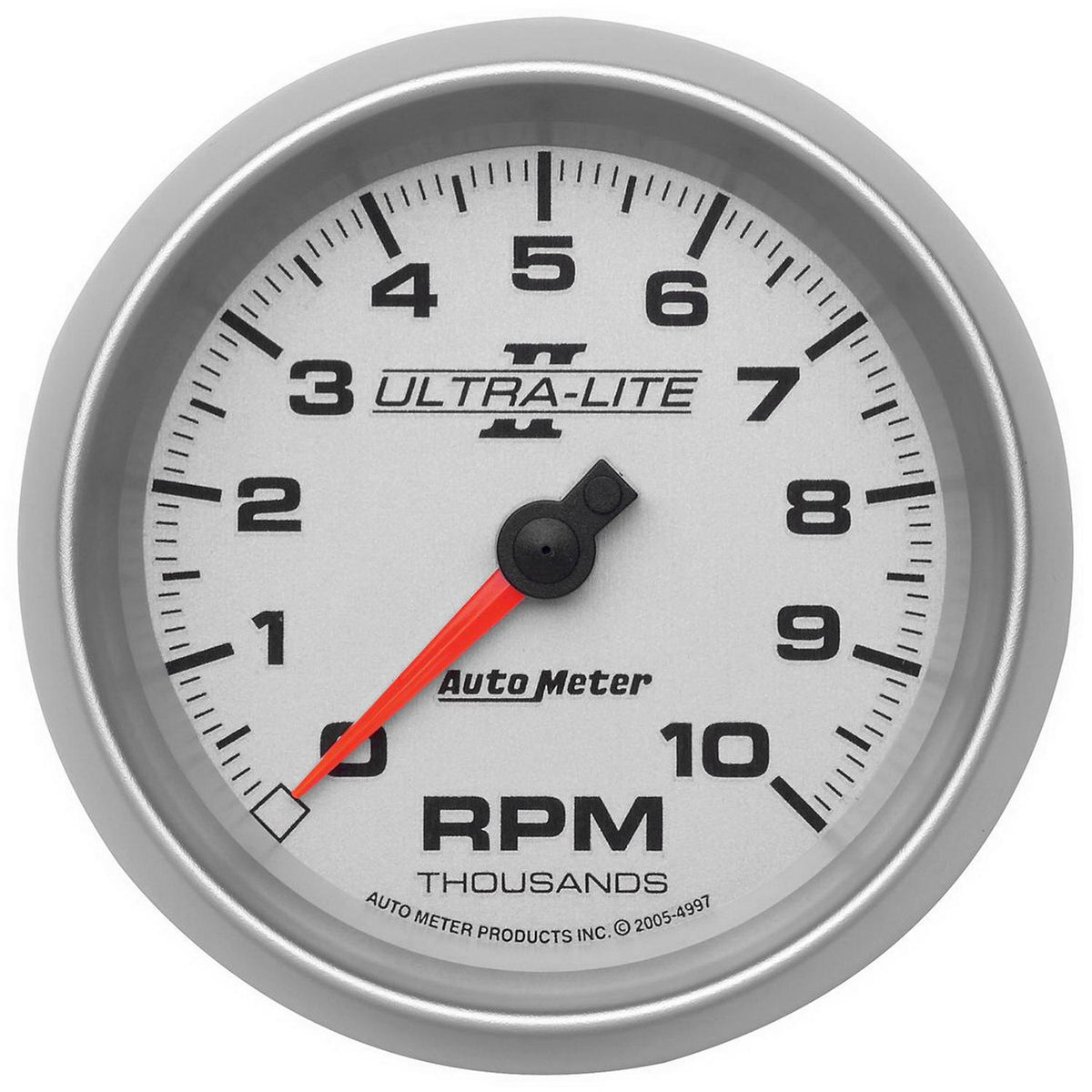 Auto Meter 3-3/8" IN-DASH TACHOMETER, 0-10,000 RPM, ULTRA-LITE II - 4997