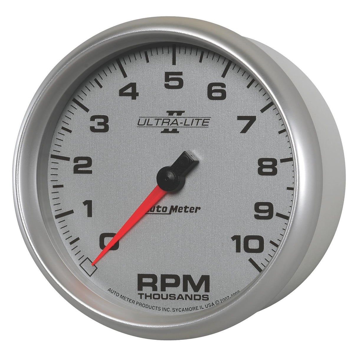 Auto Meter 5" TACHOMETER, 0-10,000 RPM, ULTRA-LITE II - 4998