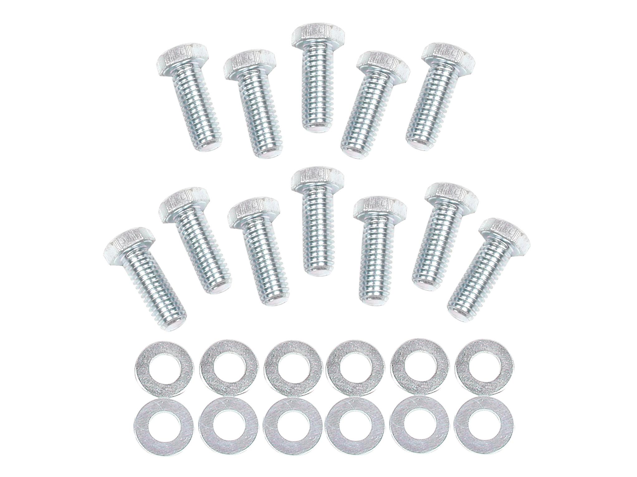 Mr. Gasket Intake Manifold Bolt Set - Hex Head.  - 955G