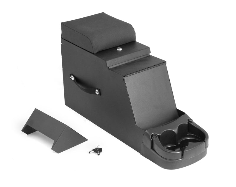 Rugged Ridge Center Console Stereo Security Black; 76-95 Jeep Cj/Wrangler Yj - 13104.01
