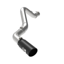 AFE Large Bore-HD 5 IN 409 Stainless Steel DPF-Back Exhaust System w/Black Tip (GM Diesel Trucks 2020 V8-6.6L (td) L5P) - 49-44125-B
