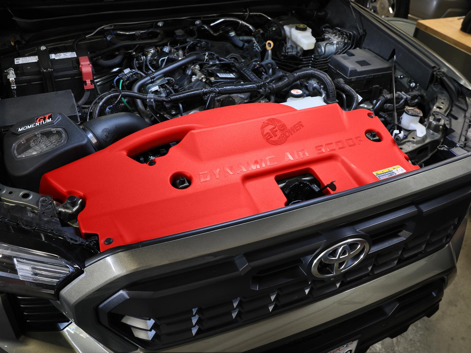 AFE Dynamic Air Scoop XL D.A.S. Red - 50-70119AR