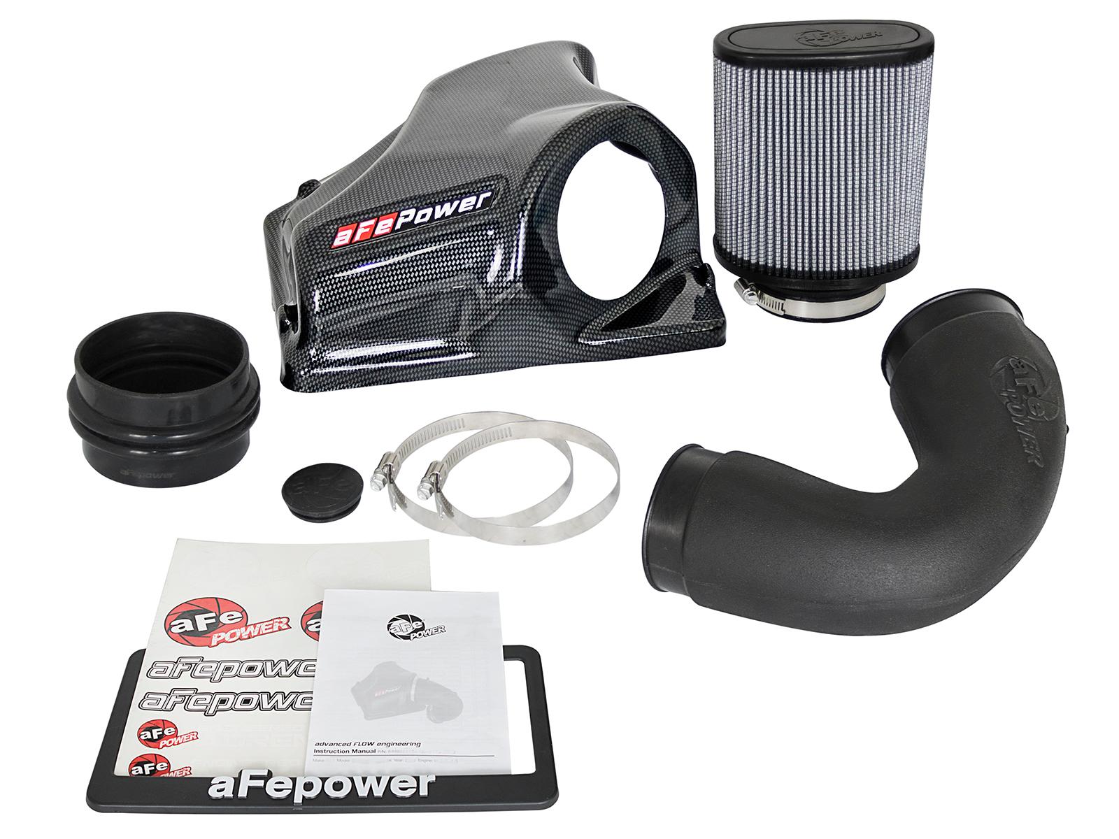AFE Magnum FORCE Stage-2 Cold Air Intake System Carbon w/ Pro DRY S Filter - 51-12922-C