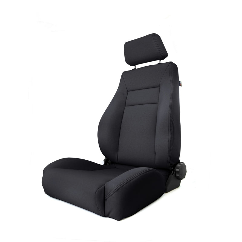 Rugged Ridge Ultra Seat Front Reclinable Black Denim; 97-06 Jeep Wrangler Tj - 13414.15