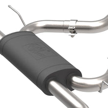 AFE Vulcan Series 3-1/2 IN 304 Stainless Steel Cat-Back Exhaust System Black (2019-2020 Edge) - 49-33133