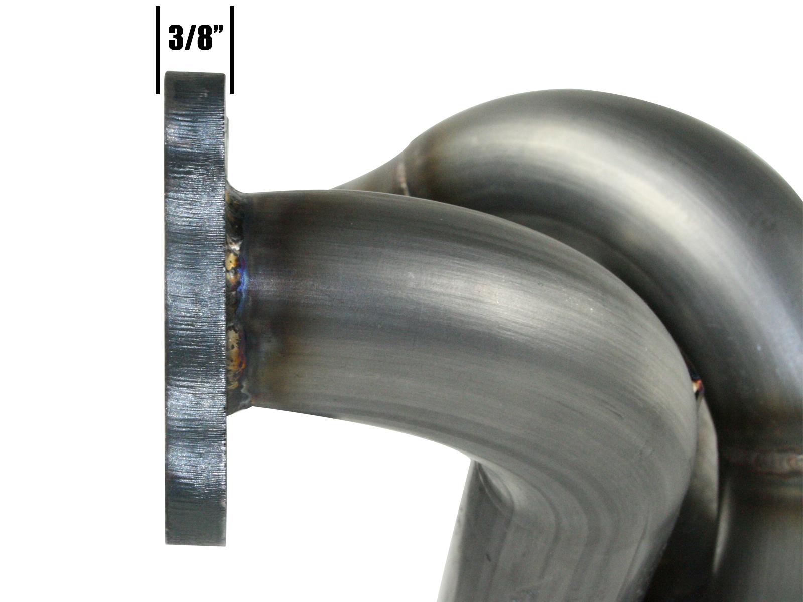 AFE Twisted Steel 409 Stainless Steel Short Tube Header (Nissan Frontier 05-19/Pathfinder 05-12/Xterra 05-15 V6-4.0L) - 48-46101