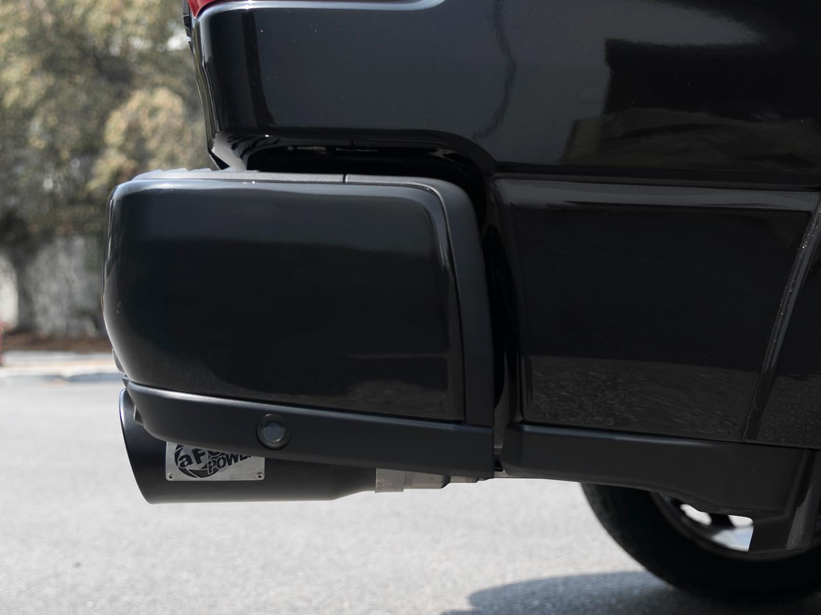 AFE MACH Force-Xp 3 IN Stainless Steel Cat-Back Exhaust System w/ Dual Black Tips (2019-2021 1500, 1500) - 49-42059-B