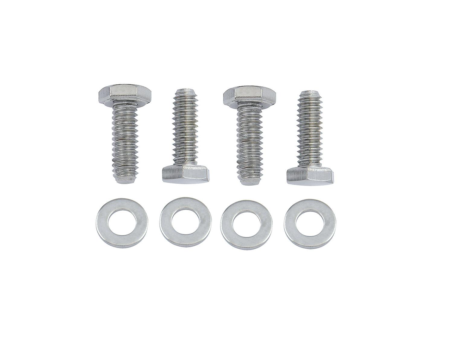 Mr. Gasket Chrome Valve Cover Bolts - Hex Head.  - 5019