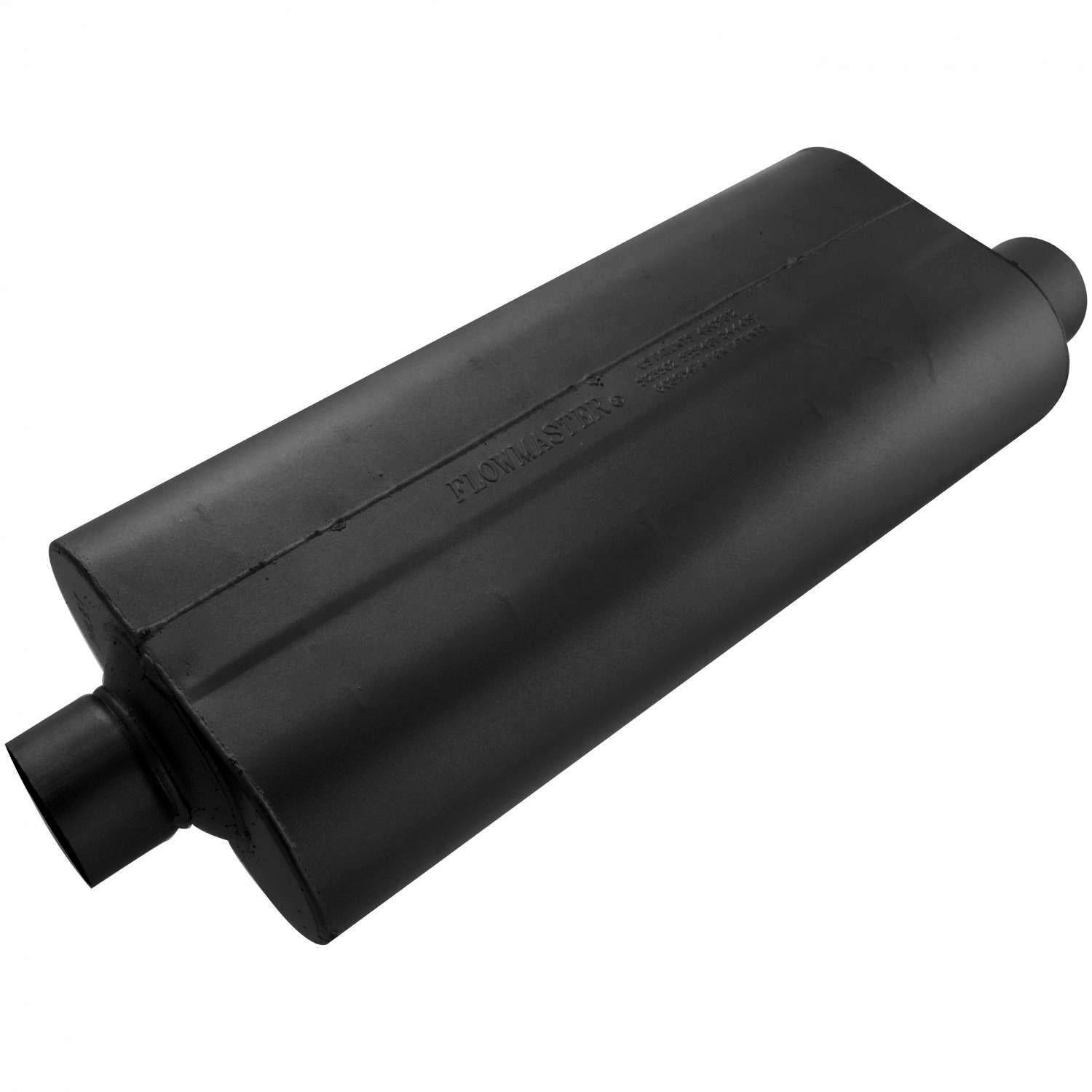Flowmaster 70 Series Muffler - 3.00 Center In / 3.00 Offset Out - Mild Sound
