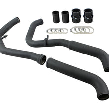 AFE BladeRunner 3 IN Aluminum Hot Charge Pipe Black (2015-2017 F-150) - 46-20208-B