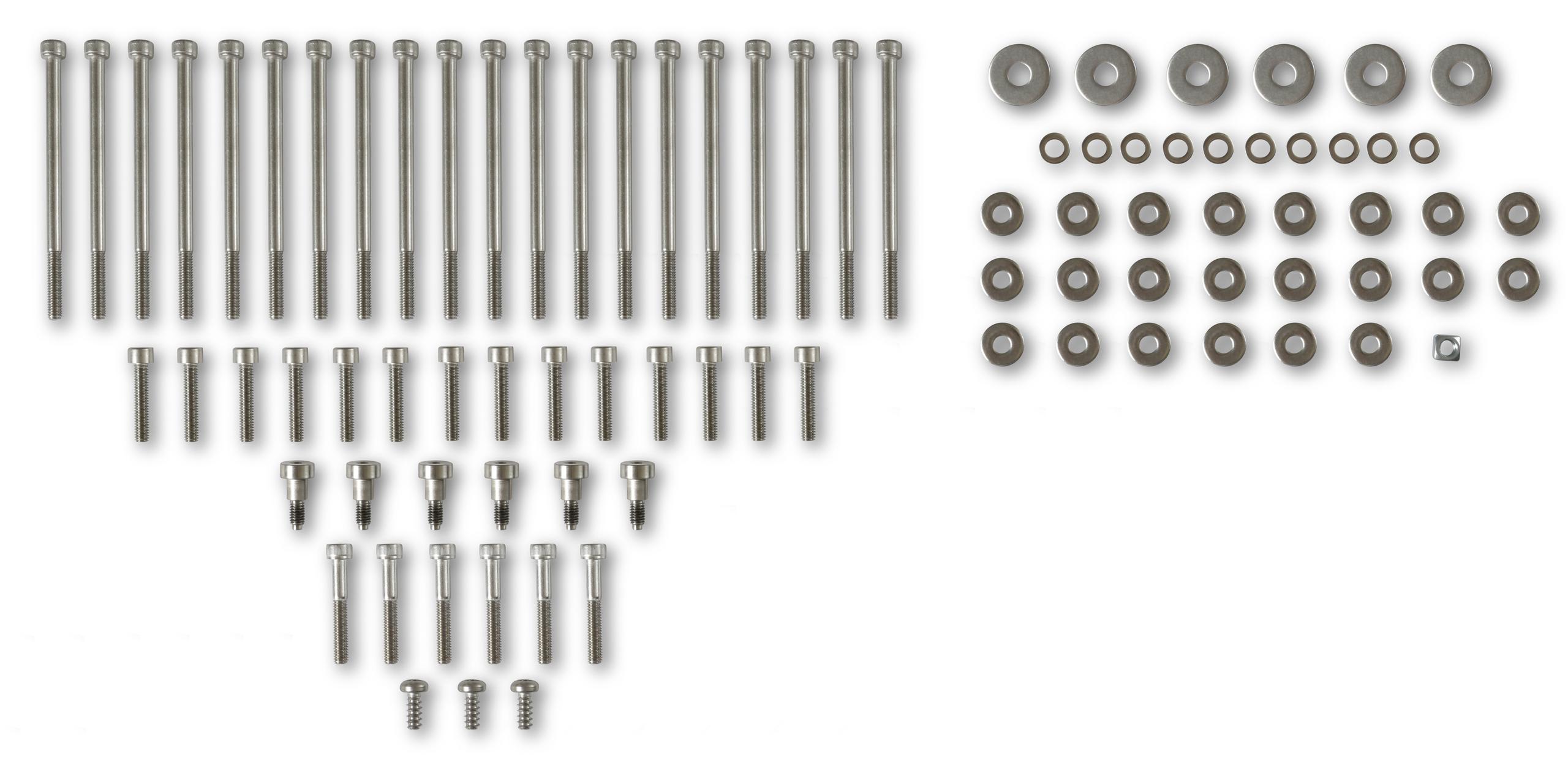 LS Airforce Intake Fastener Kit for PN 2701 and PN 2702.  - 2712