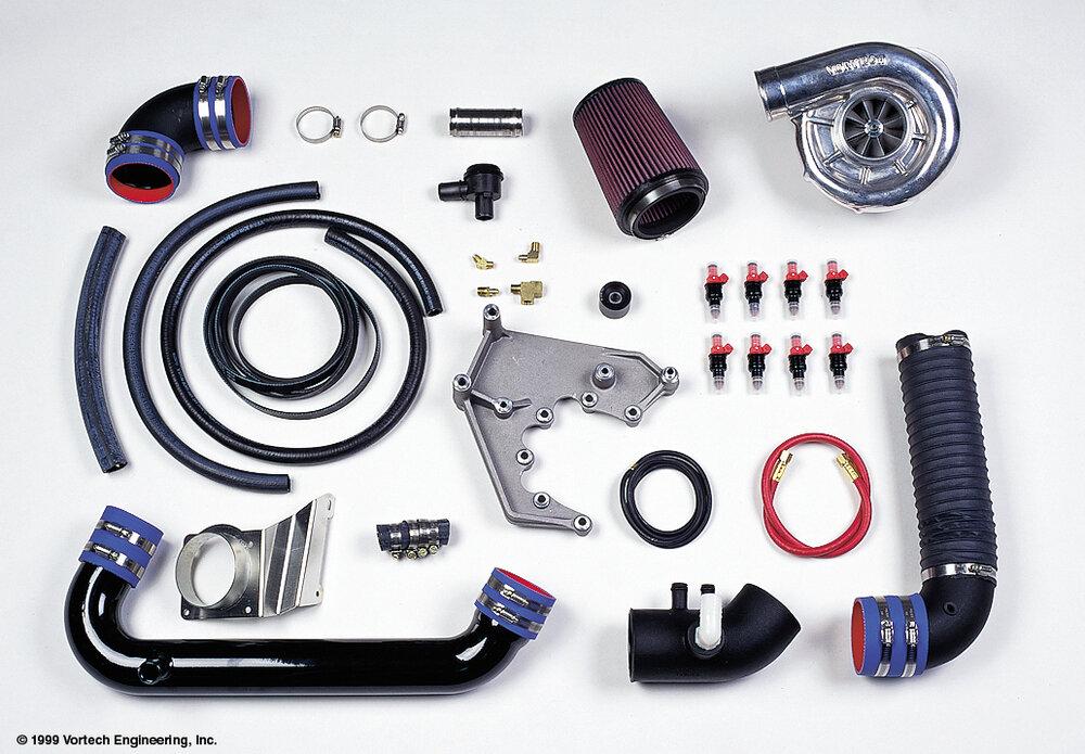 Vortech 99 GT 4.6L 2-Valve Kit w/V-2 SQ S-Trim (Satin)